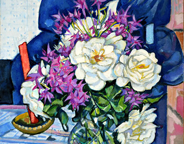 Flowers Painting by Simeon Gigov